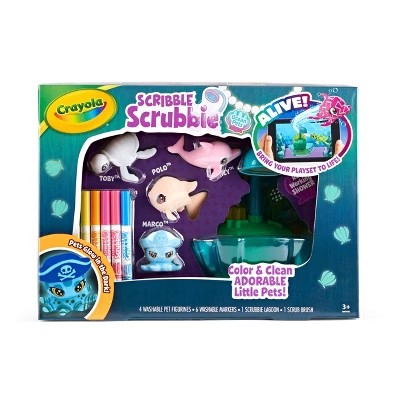 Crayola Scribble Scrubbie Ocean Glow Lagoon 305 - C1