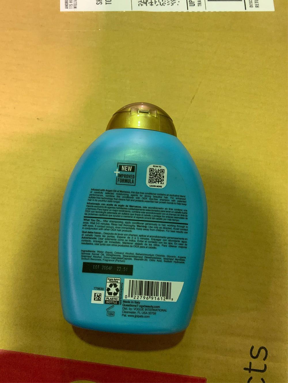 OGX Renewing + Argan Oil of Morocco Hair Soften & Strengthen Conditioner - 13 fl oz -B1 -0319 -B1-0320 -B1-0321