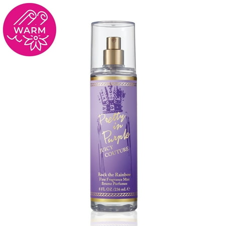 Juicy Couture Rock The Rainbow Pretty in Purple Body Mist Spray, Perfume for Women, 8.0 fl oz - K3 - 1439