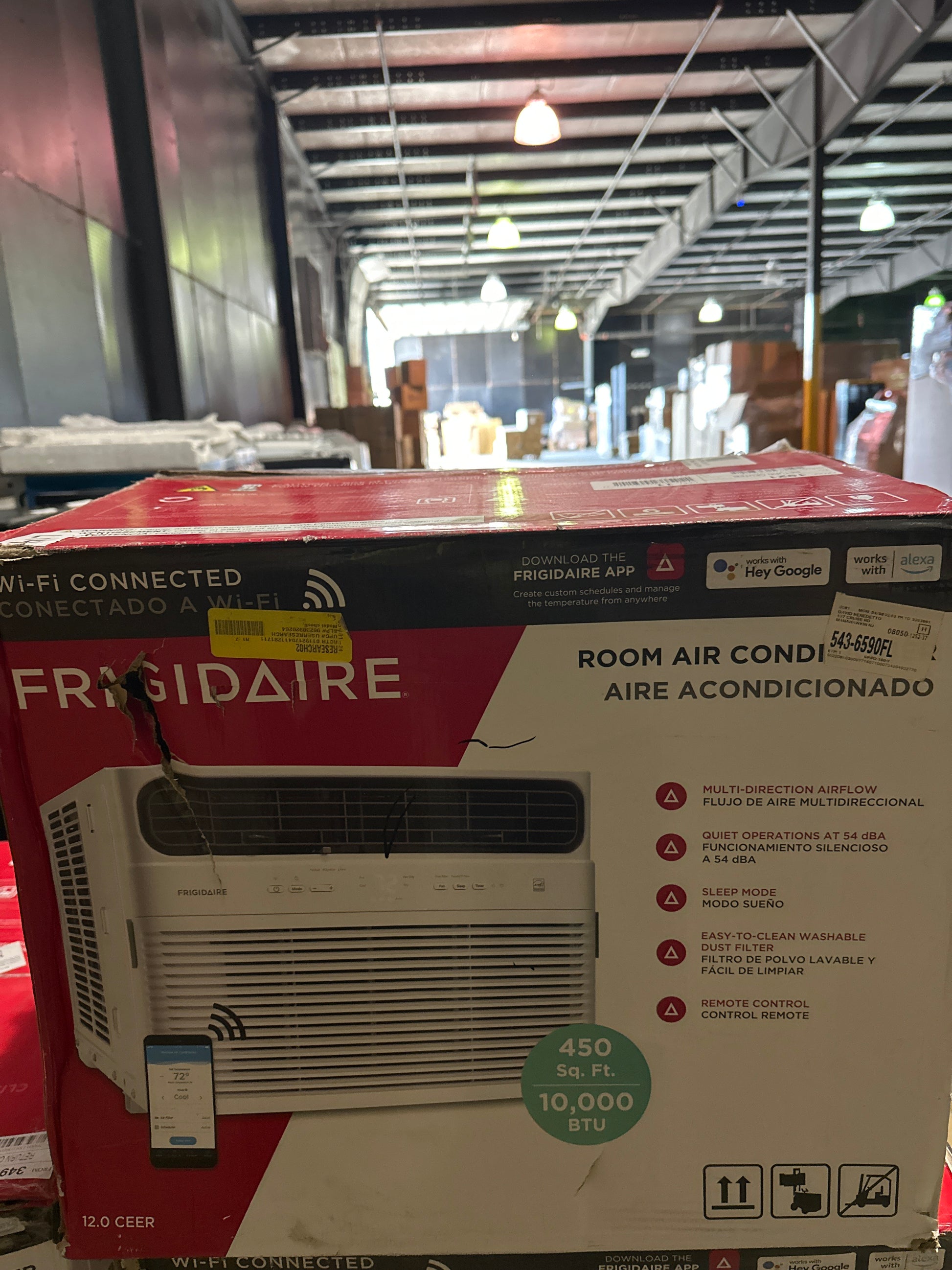 Frigidaire 10,000 BTU Smart Inverter Window Air Conditioner- Looks New  (L14)