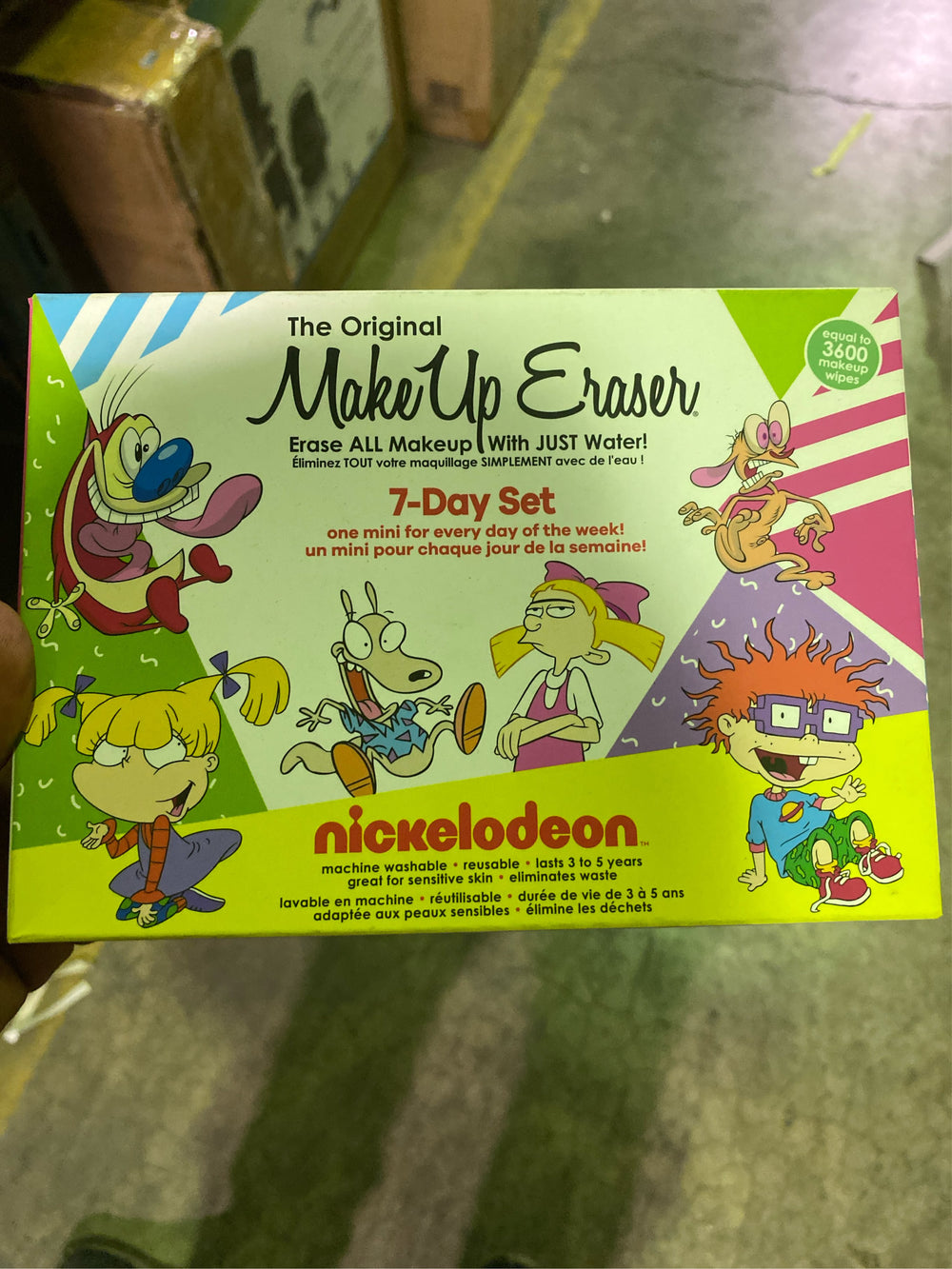 Makeup Eraser 90's Nickelodeon 7 Day Set Colour: White - C2 - 346