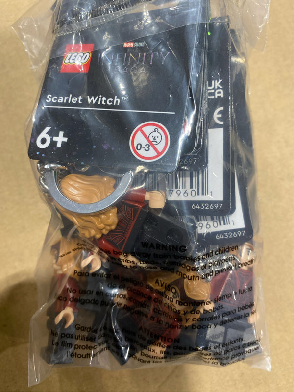 (Lot of 10) LEGO Scarlet Witch Key Chain - B8 - 550