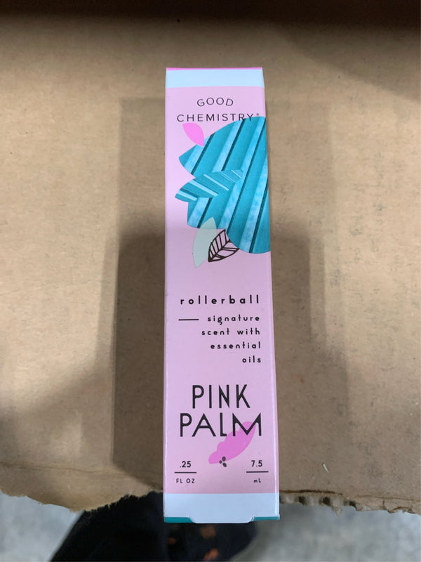 Good Chemistry Pink Palm Rollerball Perfume Pink Palm 0.25 Fl Oz - F13 - 944 -B4-1071 -B4-1072