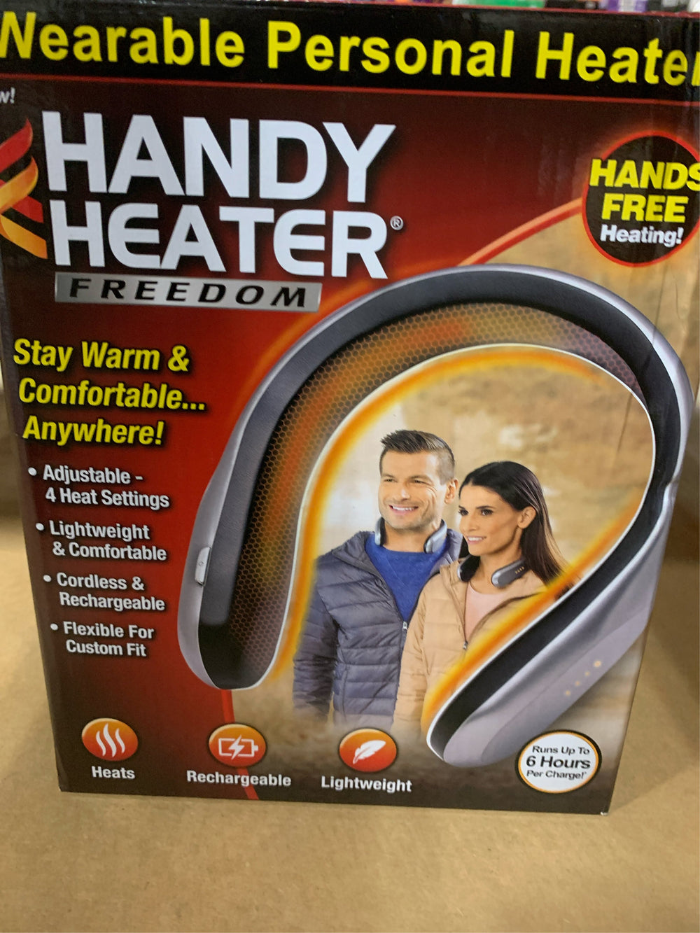 As Seen on TV Handy Heater Personal Heater 1 pk -E2-1775