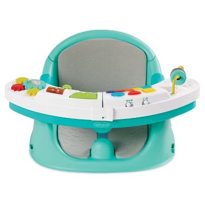 Infantino Go gaga! Music & Lights 3-in-1 Discovery Seat & Booster - Teal 1685