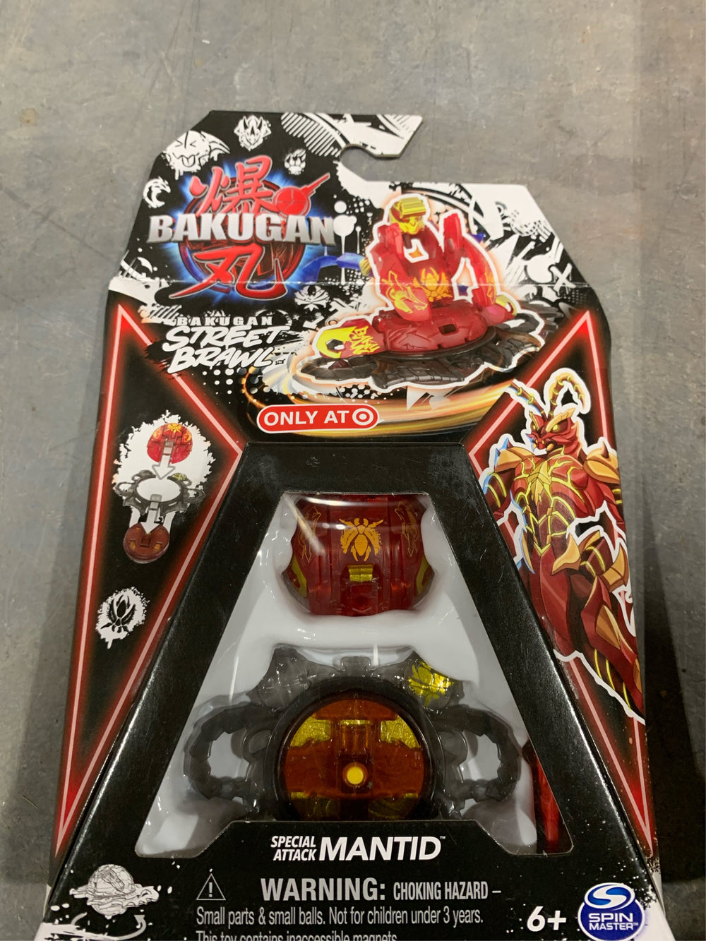 Bakugan Street Brawl Special Attack Mantid Figure (Target Exclusive) -L6-1534