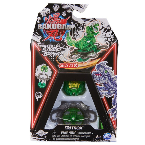 Bakugan Street Brawl Special Attack Trox Figure (Target Exclusive) - F11-1915 -F11-1916