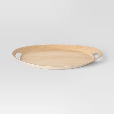 19" Melamine Serving Tray with Handle - Room Essentials  - 935