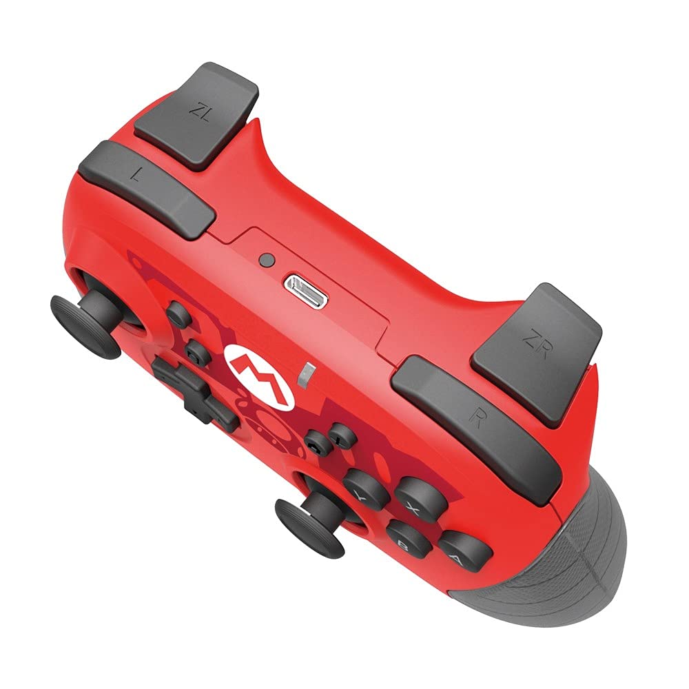 Nintendo Switch USB-C Wireless HORIPAD (Mario) By HORI - Officially Licensed By Nintendo -A13 - 708