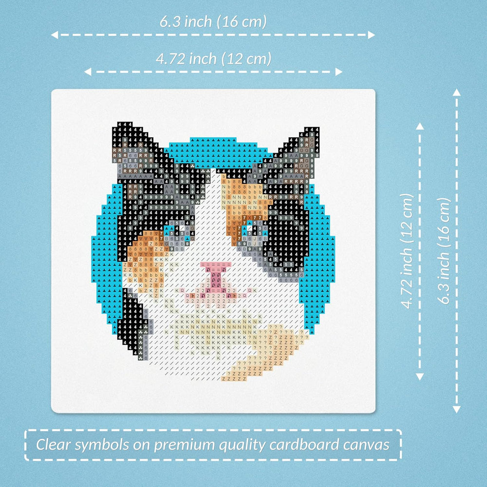 LuwoArte 16 Pack Diamond Painting Kits for Adults   5D DIY Diamond Art Kits with Tools   Full Drill Paint Gem Art   Brilliant Diamond Painting Kit Featuring Cat Breeds   Relaxing Craft for Home D cor 1306