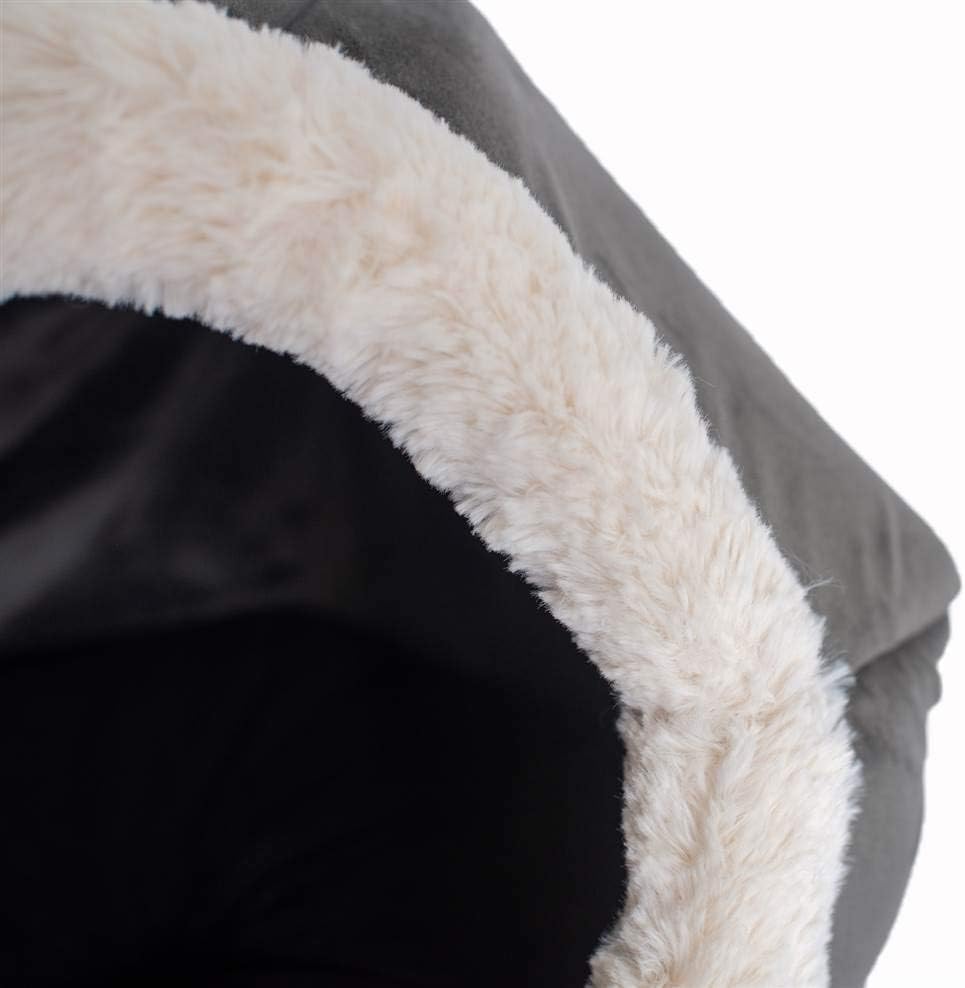 Armarkat Cat Bed Model C80CSH/MB Gray Velvet - L11 - 1668