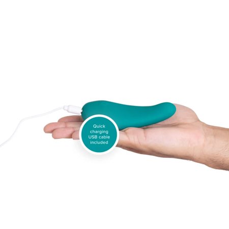 plusOne Vibrating External Prostate Massager, Teal, 10 Vibration Settings - F6 - 1805 -F3-1876