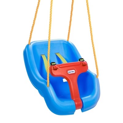 Little Tikes 2-in-1 Snug 'n Secure Swing - Blue D4 - 1293