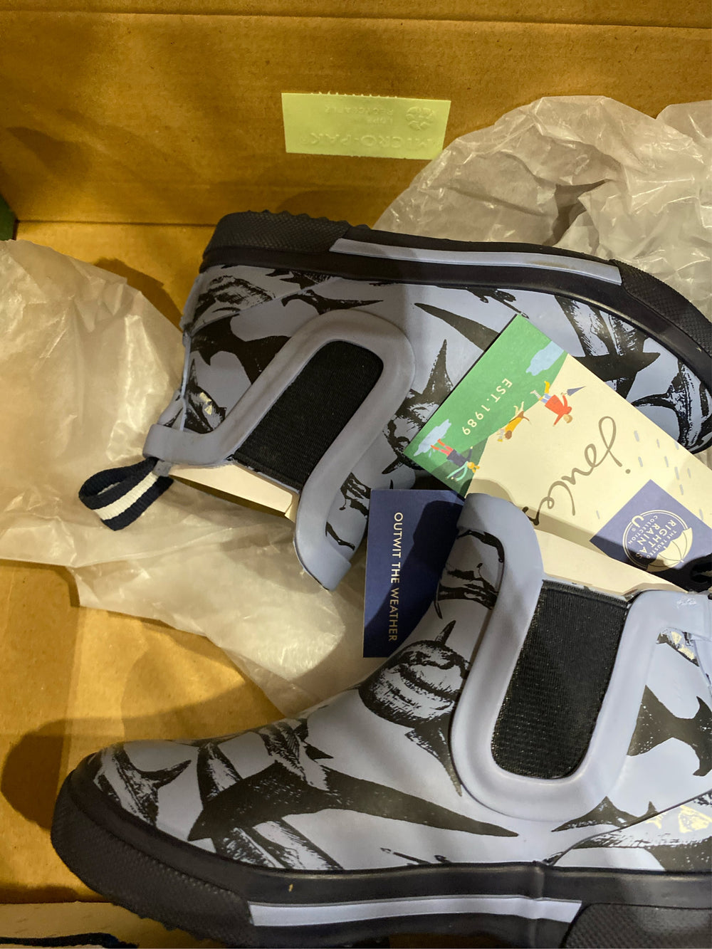Blue Shark Rainwell Rain Boot - Boys Size 9 - E12 - 289