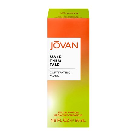 Jovan Make Them Talk Unisex Eau de Parfum Spray Modern Musk 3.4 oz -F5-0021