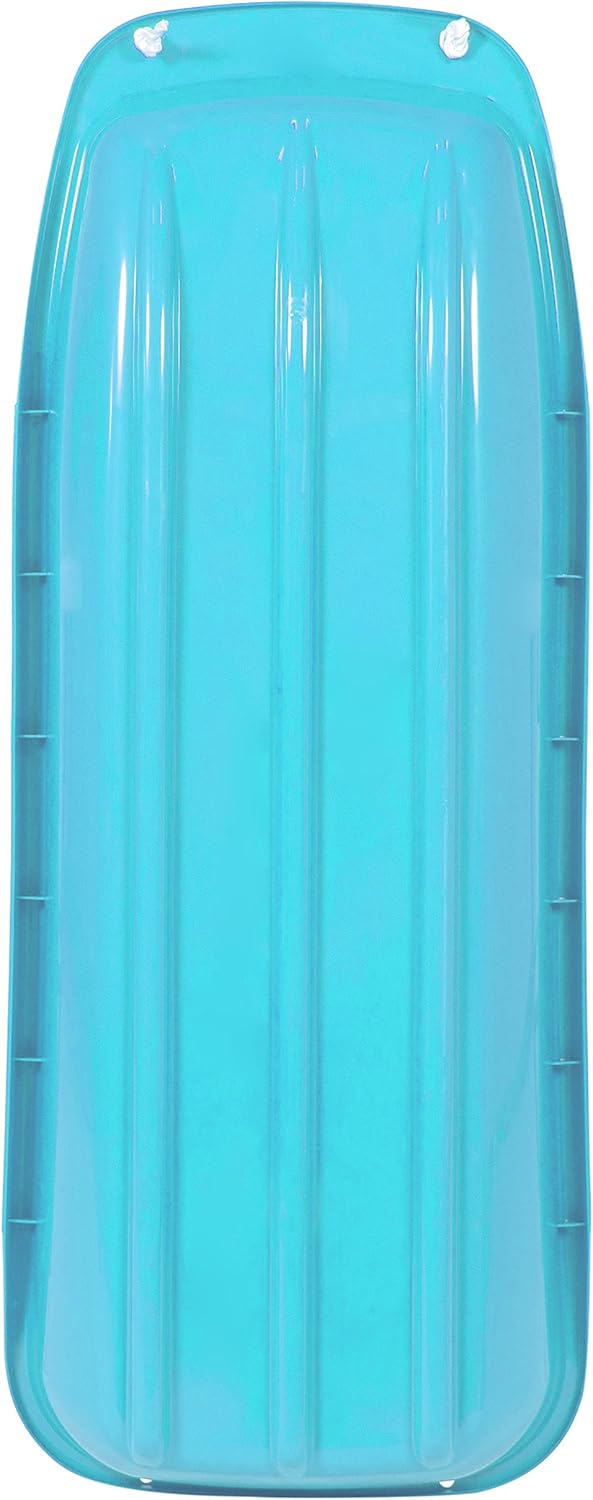 Best Choice Products 48in Kids Plastic Toboggan Snow Sled w/Pull Rope 1485