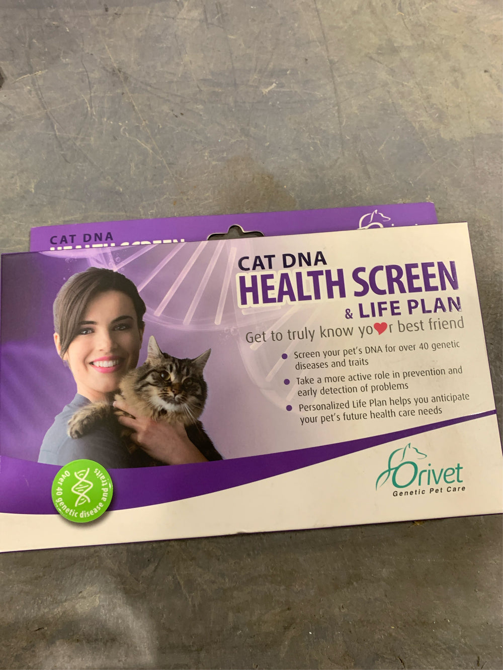Orivet Cat DNA Health Screen -C7-1198 -C7-1199 -C7-1200