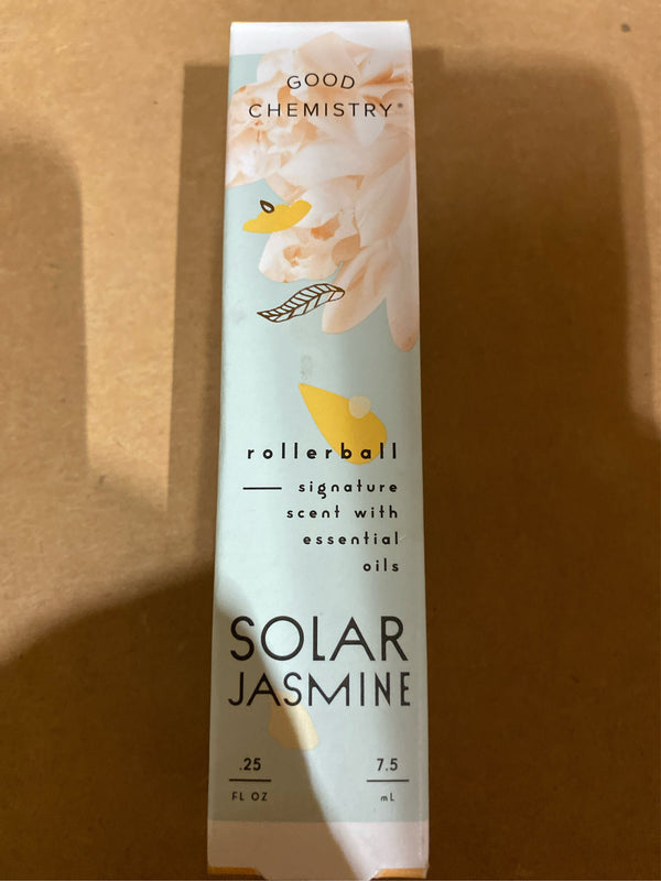 Solar Jasmine by Good Chemistry  Women's Rollerball Perfume - 0.25 fl oz. - F7 - 1838