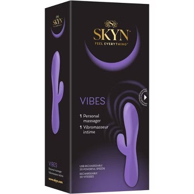 SKYN Vibes Rechargeable Rabbit Vibrator -K8-1604