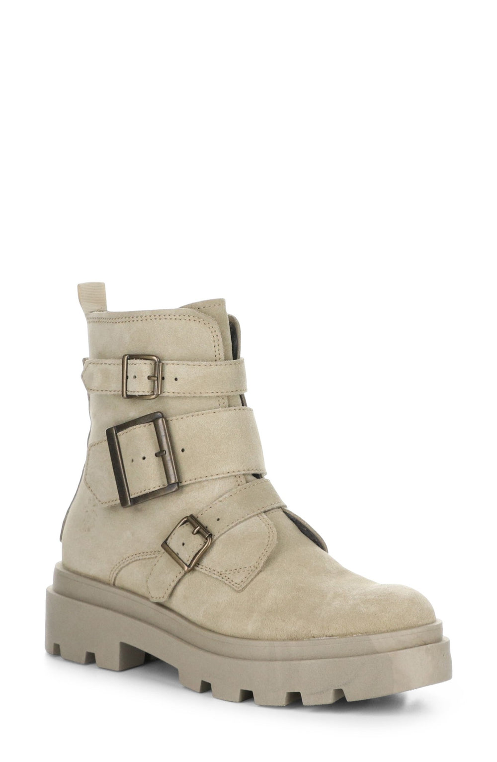 Fly London Jeda Bootie in Creme Suede at Nordstrom, Size 37 , 6-6.5 US - A11 - 1579
