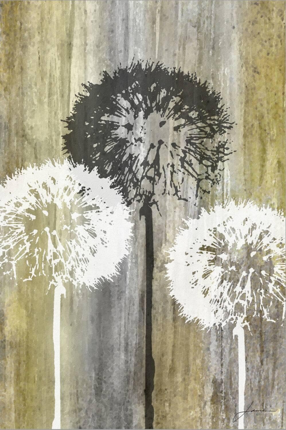 ART.COM Stretched Canvas Print Rustic Garden II by James Burghardt, 24" x 36" - G9 - 160