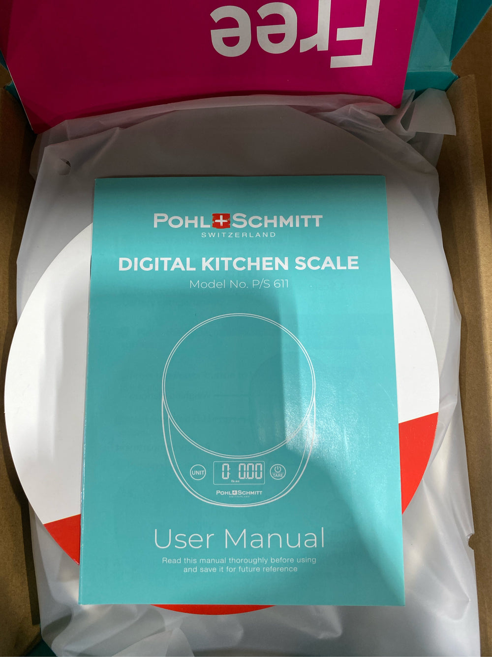 Pohl Schmitt Digital Kitchen Scale - L12 - 1702
