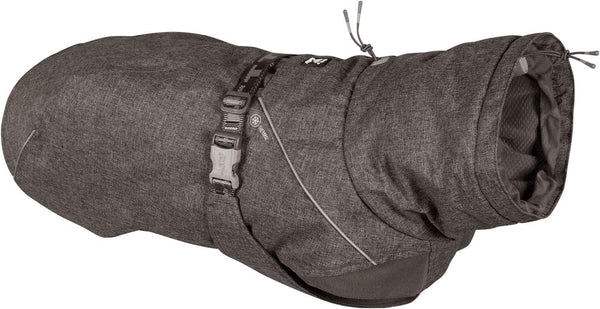 Hurtta Expedition Parka, Winter Dog Coat, BlackBerry, 32 in -E8-0886