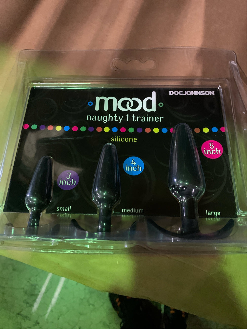 Naughty 1 Anal Trainer Set -K10-126