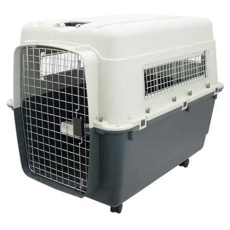 SportPet Designs Airline Approved Plastic Dog Kennel with Wheels, XXX-Large - H9 - 1930
