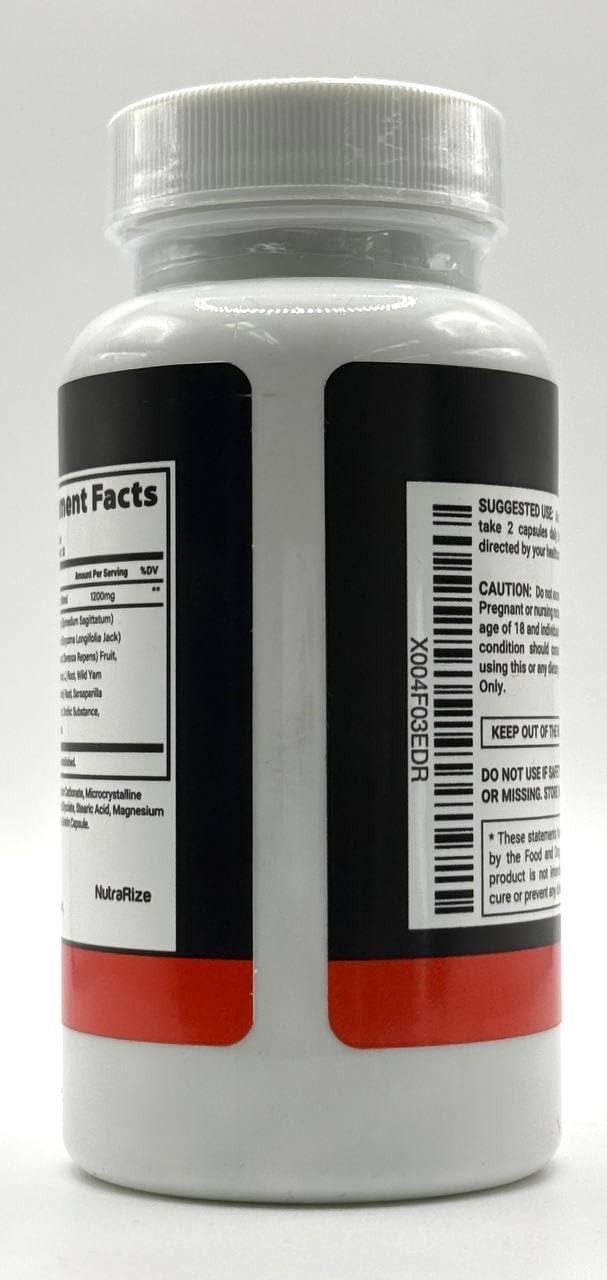 NutraRize Alpha Force Capsules, All Natural Pills to Support Energy and Performance, Nutritional Formula for Overall Health, Official Review (60 Capsules) - G13 - 1787