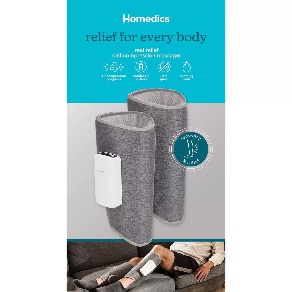 HoMedics Real Relief Calf Compression Massagers - C10 - 482