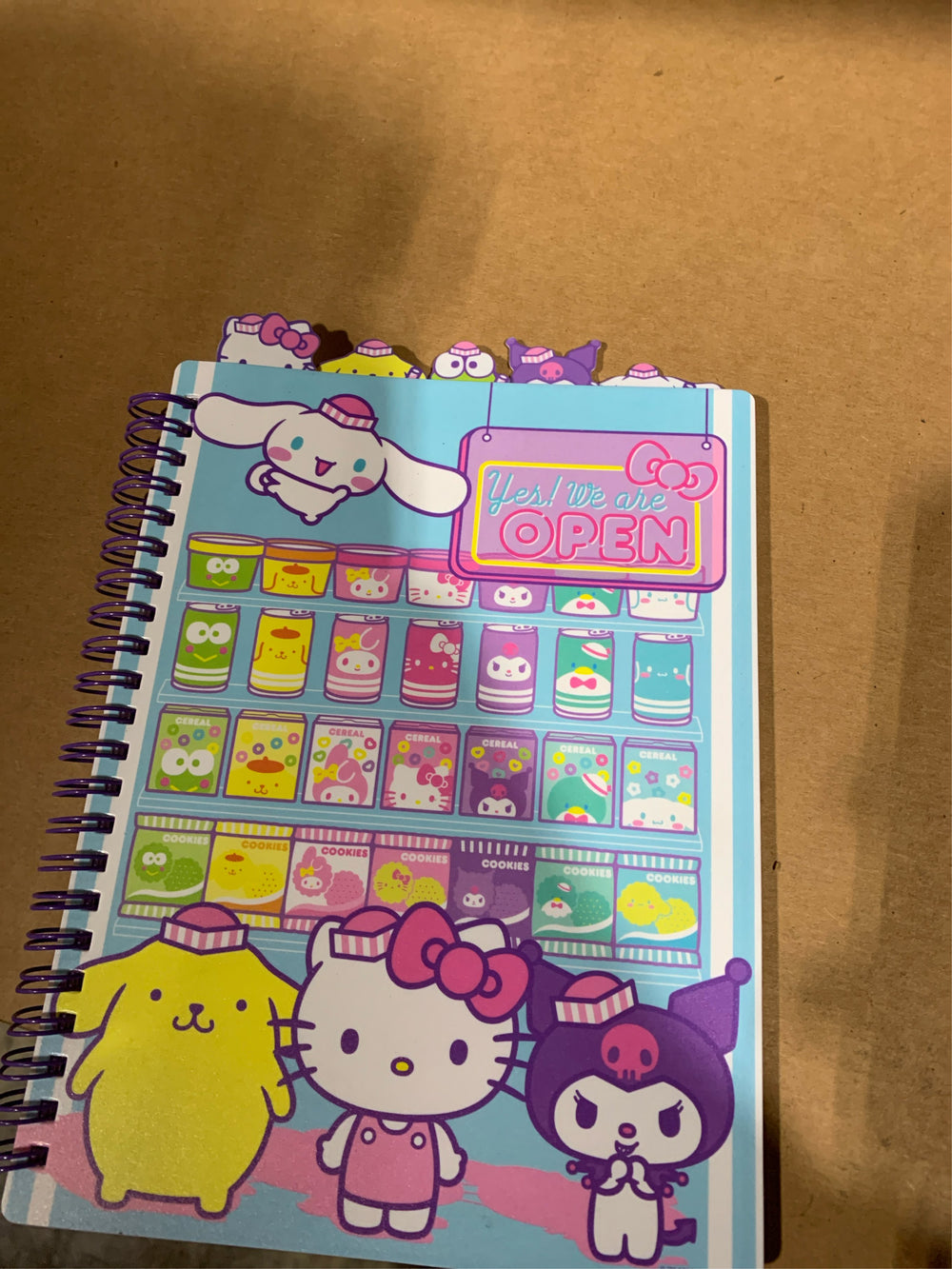 Hello Kitty Snack Shop Tab Journal - 1.0 ea -F8-0095