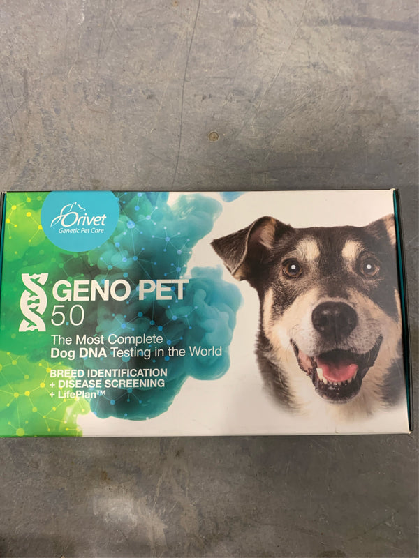 ORIVET Dog Breed DNA + Health Test - 1 Pack, Genopet+ Breed ID Kit | Comprehensive Canine Breed Identification Kit, Genetic Health Screening & Life -B8-1201 -B8-1202 -B8-1203