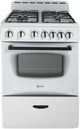 Avanti GR2414CW GR24 24" Compact Gas Range Oven - untested (L5)