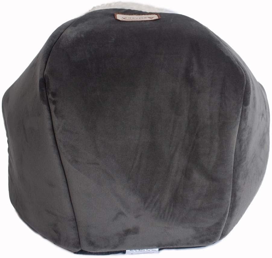 Armarkat Cat Bed Model C80CSH/MB Gray Velvet - L11 - 1668