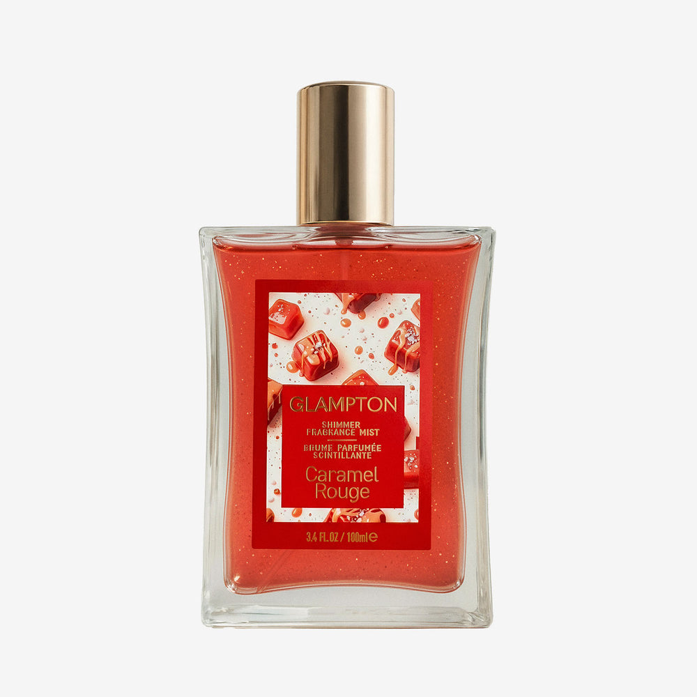 Glampton Caramel Rouge Shimmer Fragrance Mist 3.4 oz - K3 - 1427