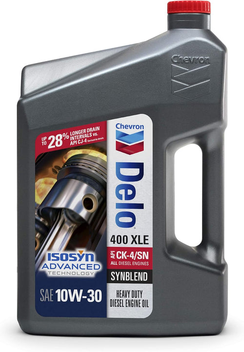 Delo 257000470 400 XLE 10W-30 Synblend Motor Oil -