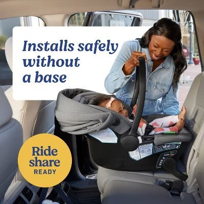 Graco GoMax Baseless Infant Car Seat ft. Insta-Install Rigid LATCH, Ace 1709