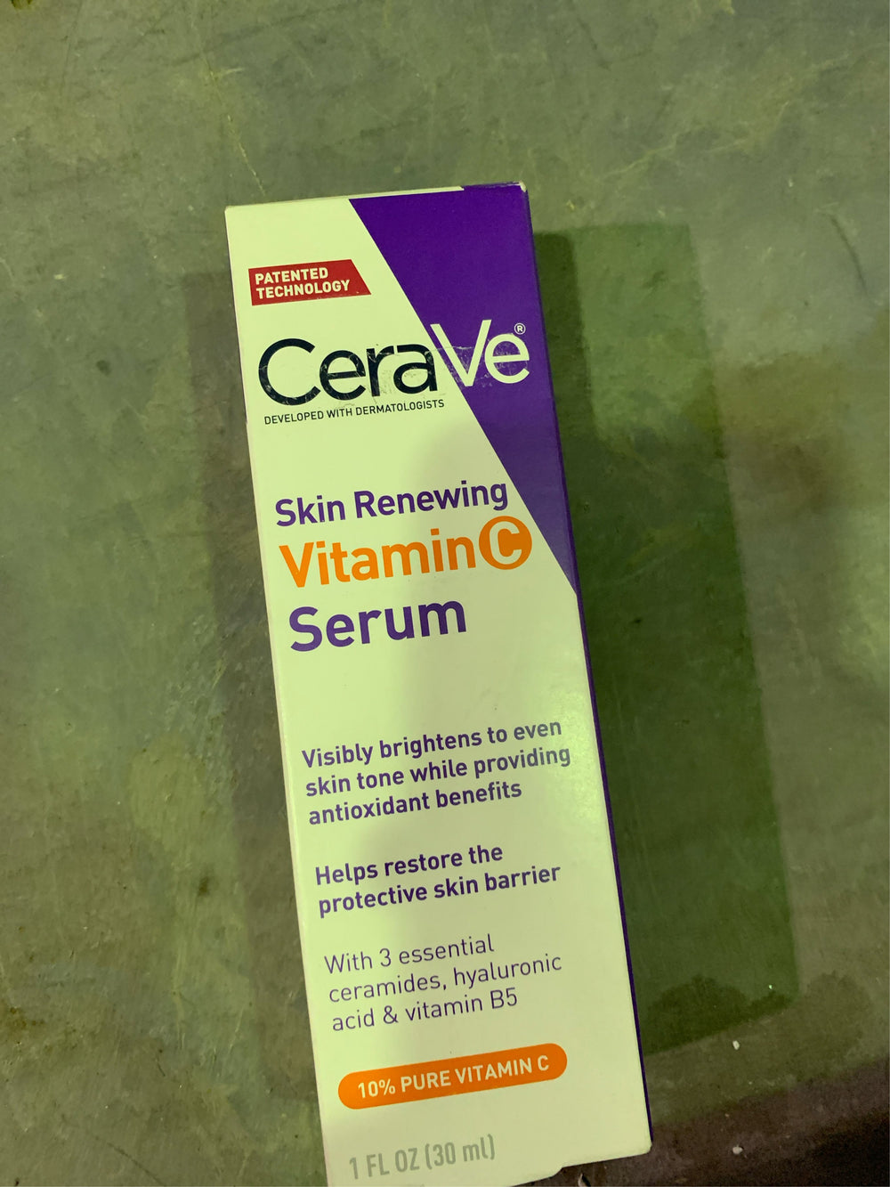 CeraVe  12 oz. Skin Renew Vitamin C Serum -K10-0122 -B2-0445