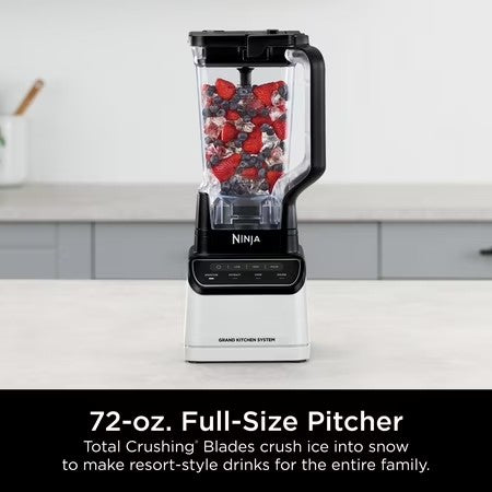 Ninja Grand Kitchen System 1200 Watts, Blender, 4 Preset Auto-iQ Programs -A2-1078