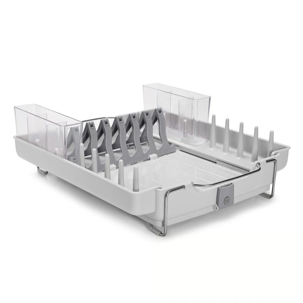 OXO Good Grips 19 in. L X 16 in. W X 5 in. H Gray Stainless Steel Dish Rack -G13-0235