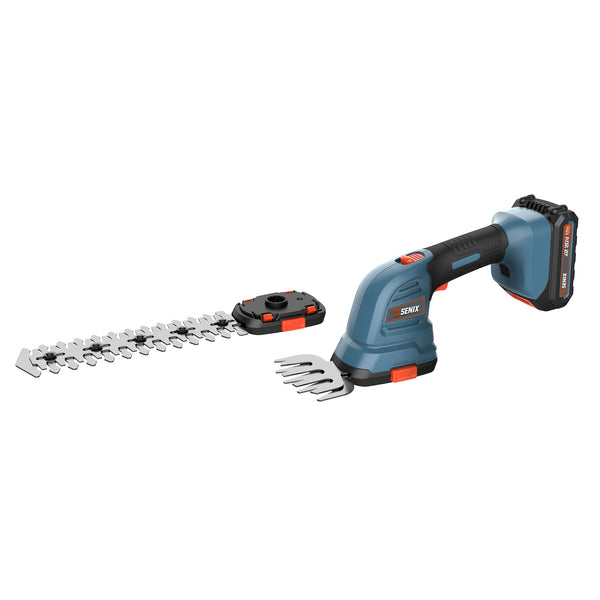 SENIX 20-volt Max 8-in Battery Hedge Trimmer 2 Ah (Battery and Charger Included) 1785
