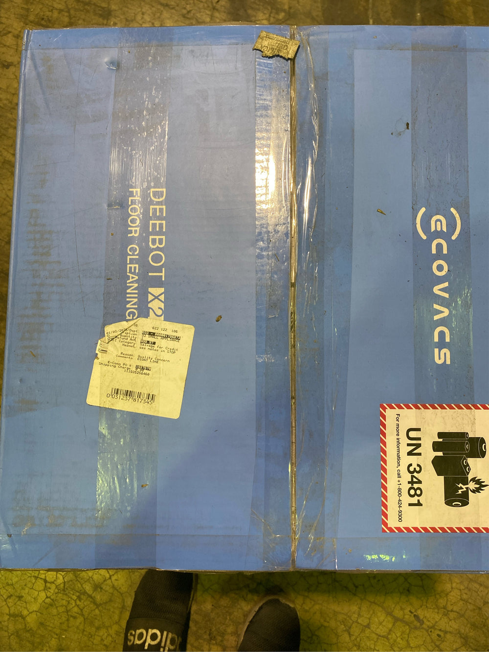 ECOVACS DEEBOT X2 Omni Robot Vacuum and Mop Cleaner - L7 - 1989