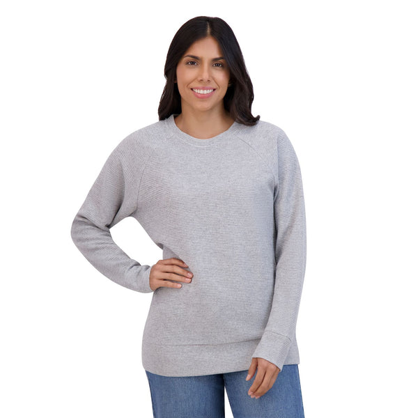 Women's ZeroXposur Barcelona Ottoman Crewneck Pullover - J7 - 1619