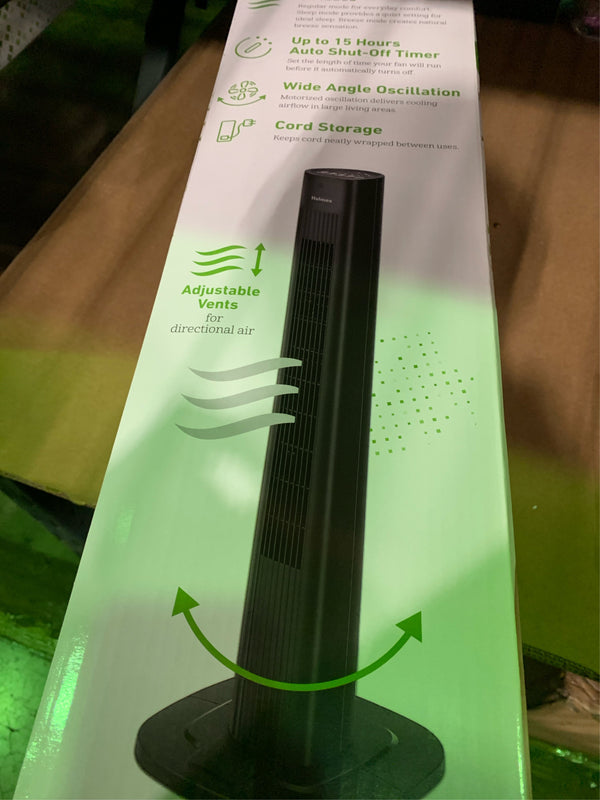 36" Smart Tower Oscillating Fan Black - K12- 260 -k12-0261