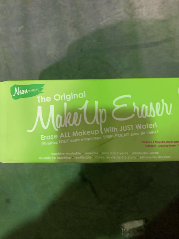 MakeUp Eraser Women ACCESSORY Makeup Remover Cloth - Neon Green 1 Pc - F8 - 1760 -K8-0089 -K8-0090 -K8-0091