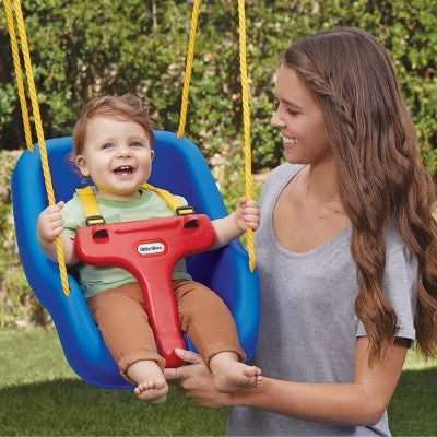 Little Tikes 2-in-1 Snug 'n Secure Swing - Blue 1692
