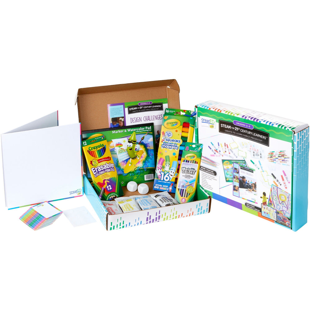 Crayola  CreatED STEAM Family Engagement Kit, Grades 3 - 5 -K2-1412