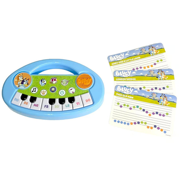 Bluey Music Time Electronic Keyboard Multicolored - F8 - 1904