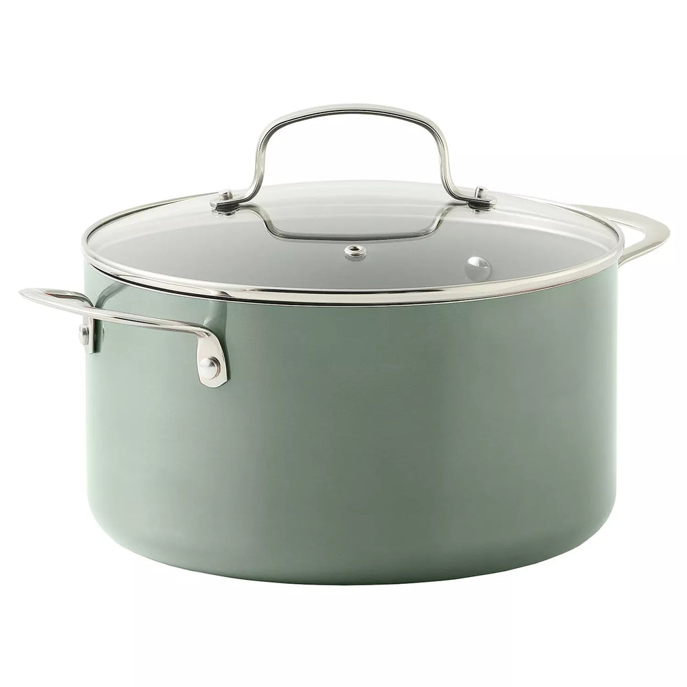The Big One  10-pc. Silicone Ceramic Cookware Set -A9-1242